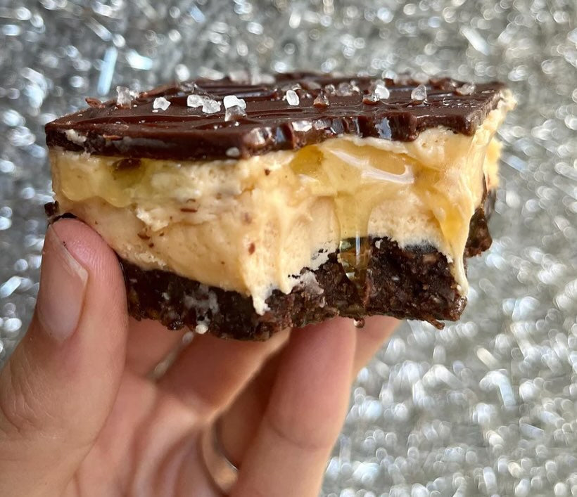 GF Nanaimo Bars - Vanilla, Mint, Salted Caramel & Cherry!