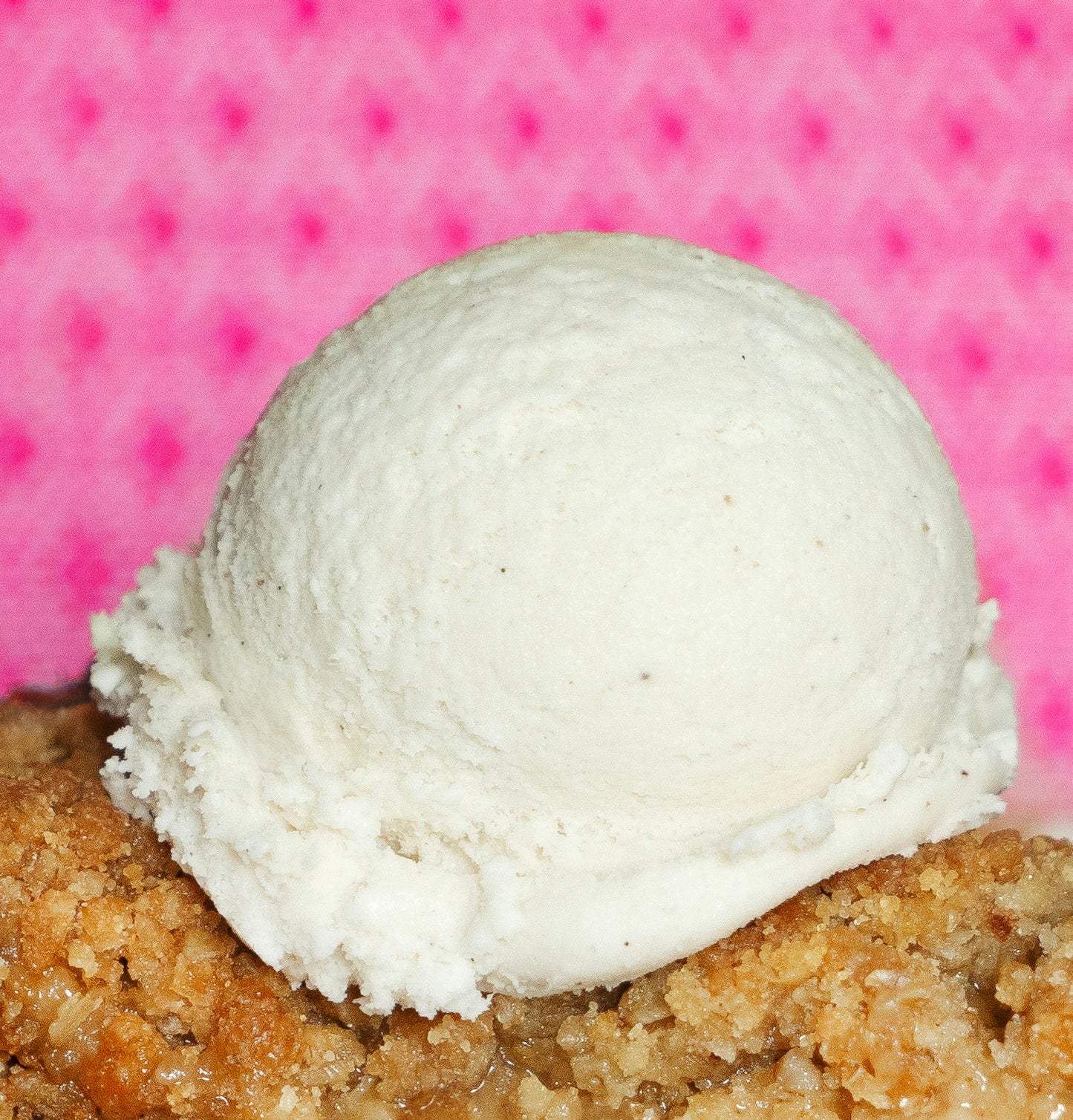 Pint of White Chocolate Strawberry Ice Cream!