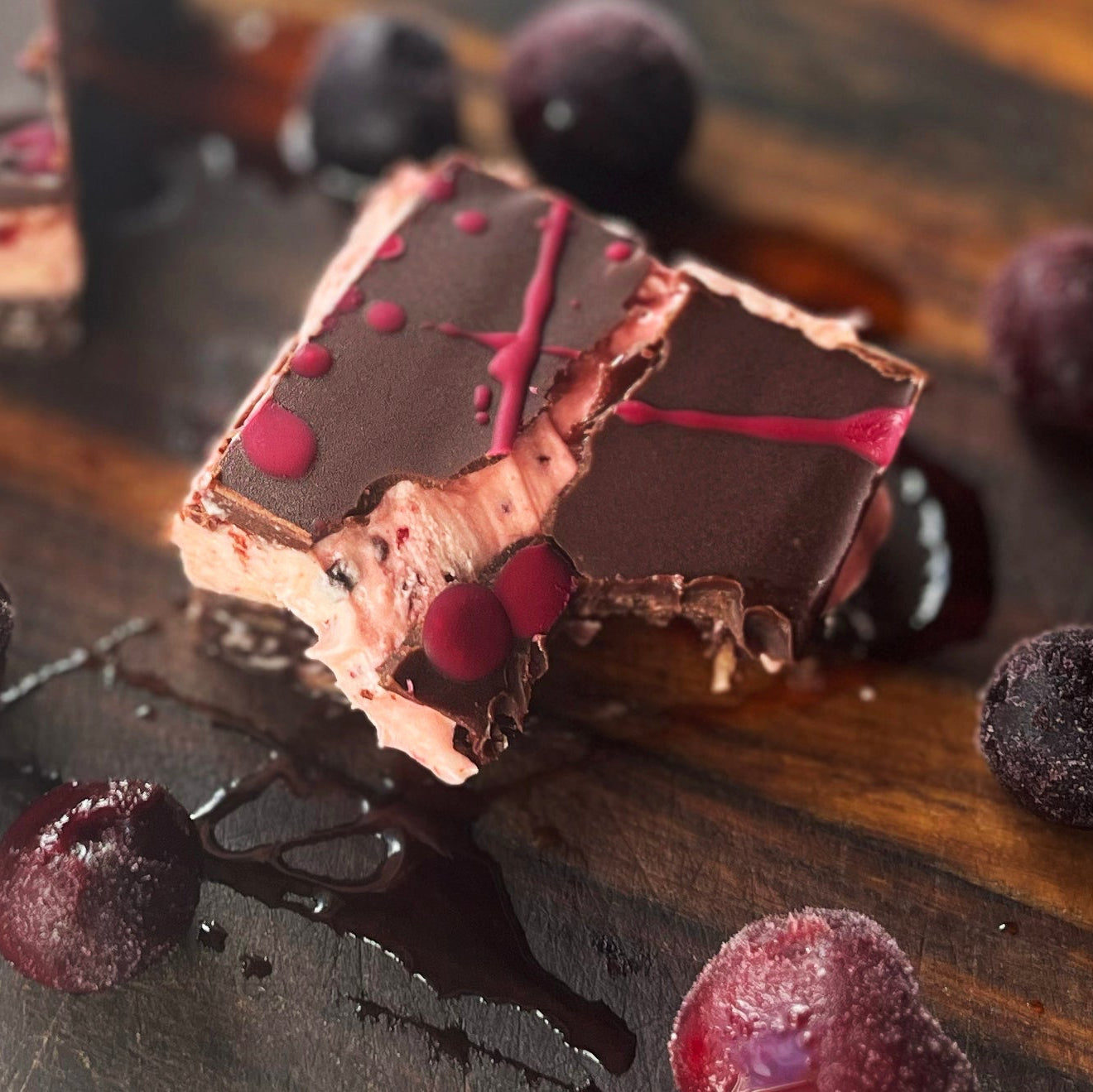 GF Nanaimo Bars - Vanilla, Mint, Salted Caramel & Cherry!